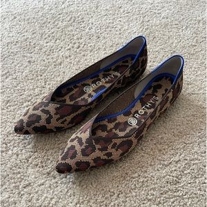 Rothy’s leopard print shoes